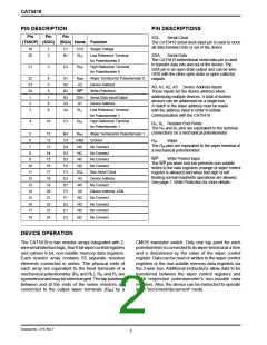 浏览型号CAT5269B-25TE13的Datasheet PDF文件第2页