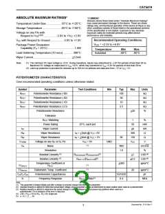 浏览型号CAT5269B-25TE13的Datasheet PDF文件第3页