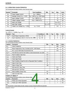 浏览型号CAT5269B-25TE13的Datasheet PDF文件第4页
