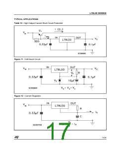浏览型号L78L06ABD的Datasheet PDF文件第17页