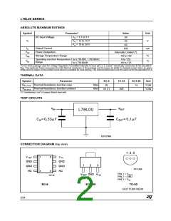 浏览型号L78L06ABD的Datasheet PDF文件第2页