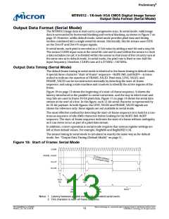 浏览型号MT9V012的Datasheet PDF文件第13页