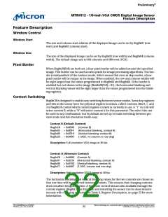浏览型号MT9V012的Datasheet PDF文件第32页