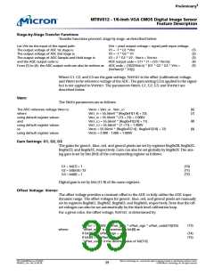 浏览型号MT9V012的Datasheet PDF文件第39页