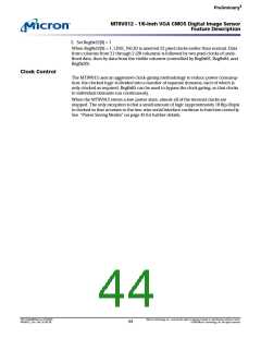 浏览型号MT9V012的Datasheet PDF文件第44页