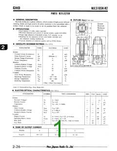 浏览型号NJL5165K-H2的Datasheet PDF文件第1页