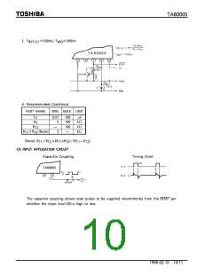 浏览型号TA8000S的Datasheet PDF文件第10页
