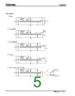 浏览型号TA8000S的Datasheet PDF文件第5页