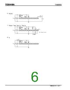 浏览型号TA8000S的Datasheet PDF文件第6页
