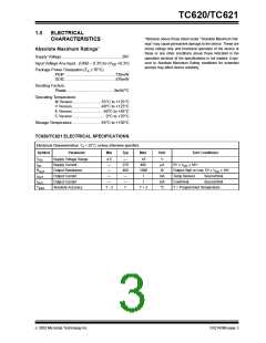 浏览型号TC620的Datasheet PDF文件第3页