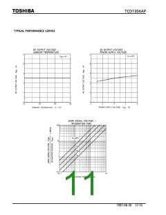 浏览型号TCD1304AP的Datasheet PDF文件第11页