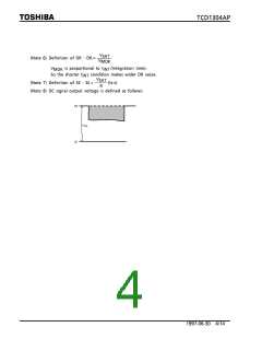 浏览型号TCD1304AP的Datasheet PDF文件第4页