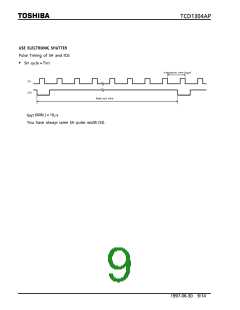浏览型号TCD1304AP的Datasheet PDF文件第9页