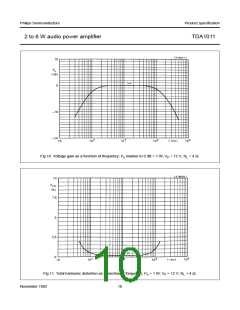 浏览型号TDA1011的Datasheet PDF文件第10页