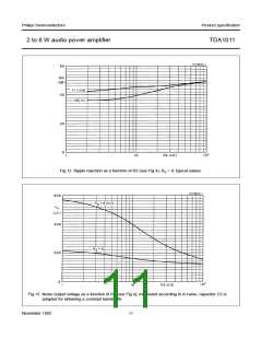 浏览型号TDA1011的Datasheet PDF文件第11页