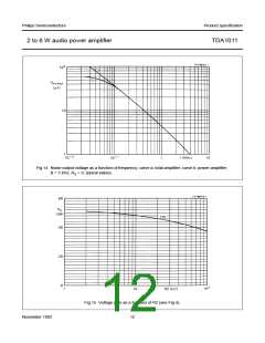 浏览型号TDA1011的Datasheet PDF文件第12页