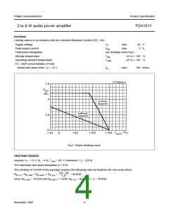浏览型号TDA1011的Datasheet PDF文件第4页
