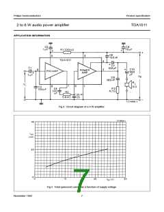 浏览型号TDA1011的Datasheet PDF文件第7页