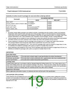 浏览型号TJA1054T的Datasheet PDF文件第19页