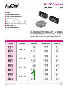 浏览型号TMA0505D的Datasheet PDF文件第1页