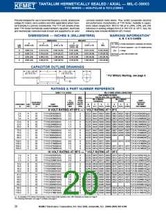 浏览型号T140A105K050BSC的Datasheet PDF文件第20页