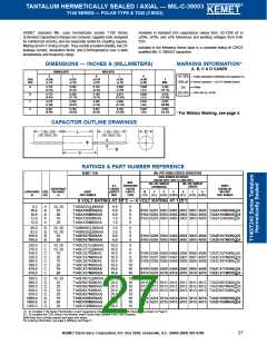浏览型号T140A105K050BSC的Datasheet PDF文件第27页