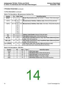 浏览型号T8102A的Datasheet PDF文件第14页