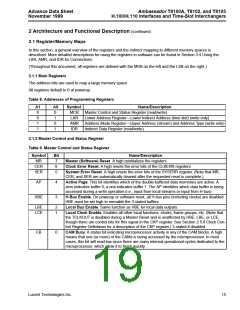 浏览型号T8102A的Datasheet PDF文件第19页