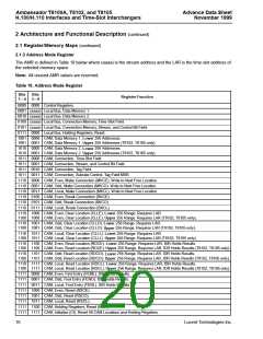 浏览型号T8102A的Datasheet PDF文件第20页