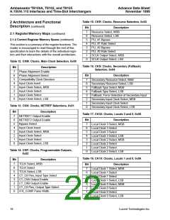 浏览型号T8102A的Datasheet PDF文件第22页