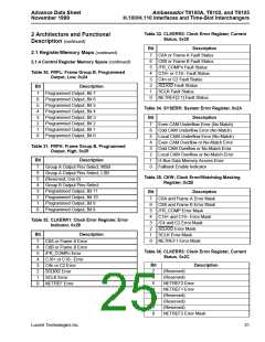 浏览型号T8102A的Datasheet PDF文件第25页