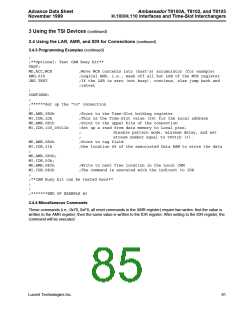浏览型号T8102A的Datasheet PDF文件第85页