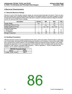 浏览型号T8102A的Datasheet PDF文件第86页
