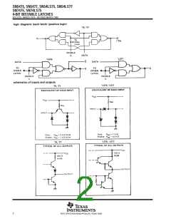 浏览型号7475的Datasheet PDF文件第2页