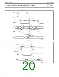 浏览型号SCC2692AC1A44的Datasheet PDF文件第20页