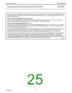 浏览型号SCC2692AC1A44的Datasheet PDF文件第25页