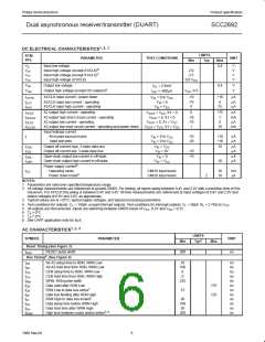 浏览型号SCC2692AC1A44的Datasheet PDF文件第6页