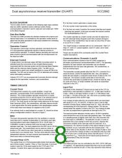 浏览型号SCC2692AC1A44的Datasheet PDF文件第8页