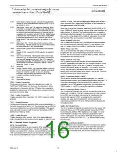 浏览型号SCC2698BC1A84的Datasheet PDF文件第16页