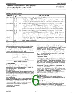 浏览型号SCC2698BC1A84的Datasheet PDF文件第6页