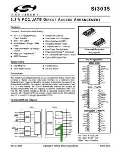浏览型号SI3014-KS的Datasheet PDF文件第1页