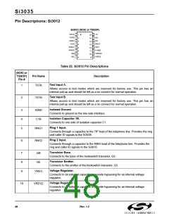 浏览型号SI3014-KS的Datasheet PDF文件第48页