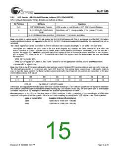 浏览型号SL811HST的Datasheet PDF文件第15页