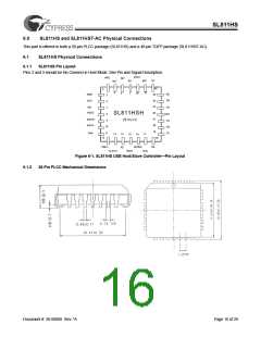 浏览型号SL811HST的Datasheet PDF文件第16页