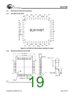 浏览型号SL811HST的Datasheet PDF文件第19页