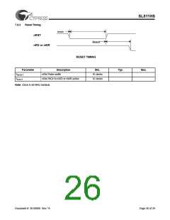 浏览型号SL811HST的Datasheet PDF文件第26页