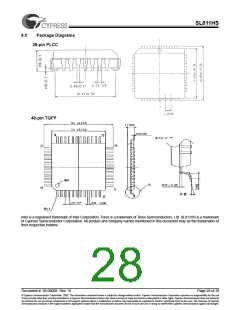 浏览型号SL811HST的Datasheet PDF文件第28页