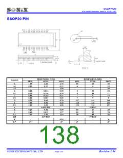 浏览型号SN8A1706A的Datasheet PDF文件第138页