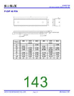 浏览型号SN8A1706A的Datasheet PDF文件第143页