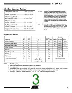 浏览型号27C800的Datasheet PDF文件第3页